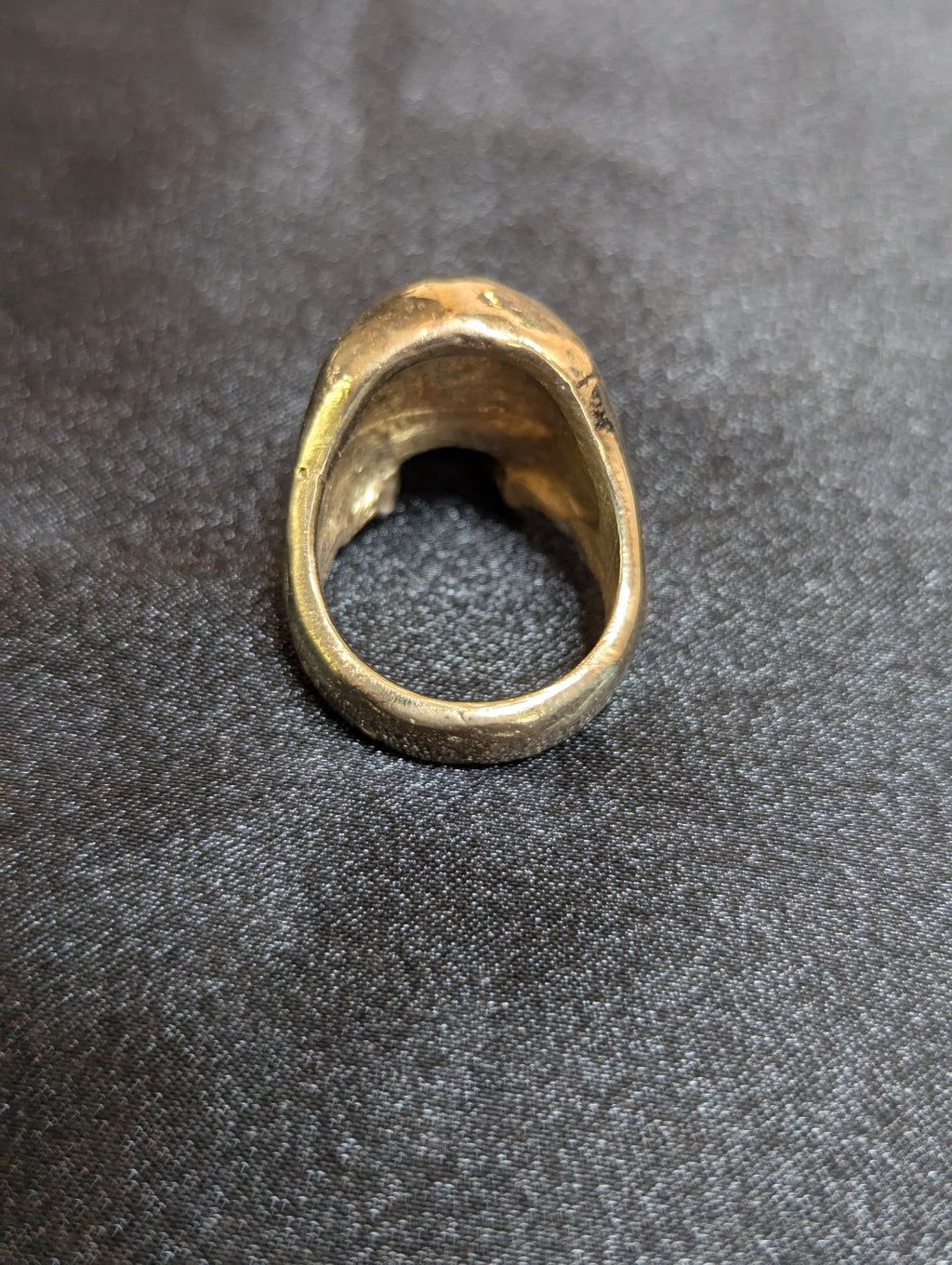 Half Skull Ring