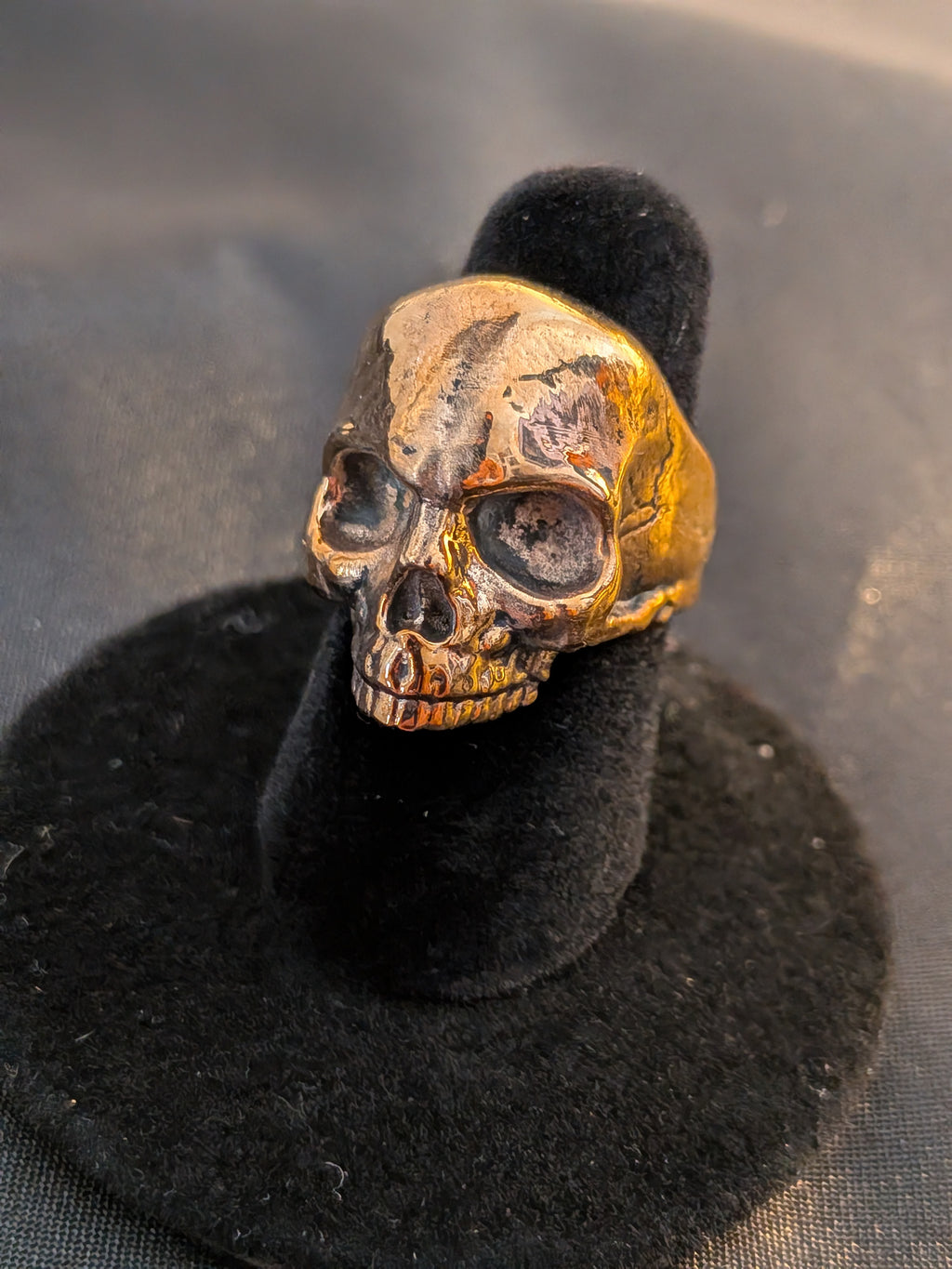Half Skull Ring