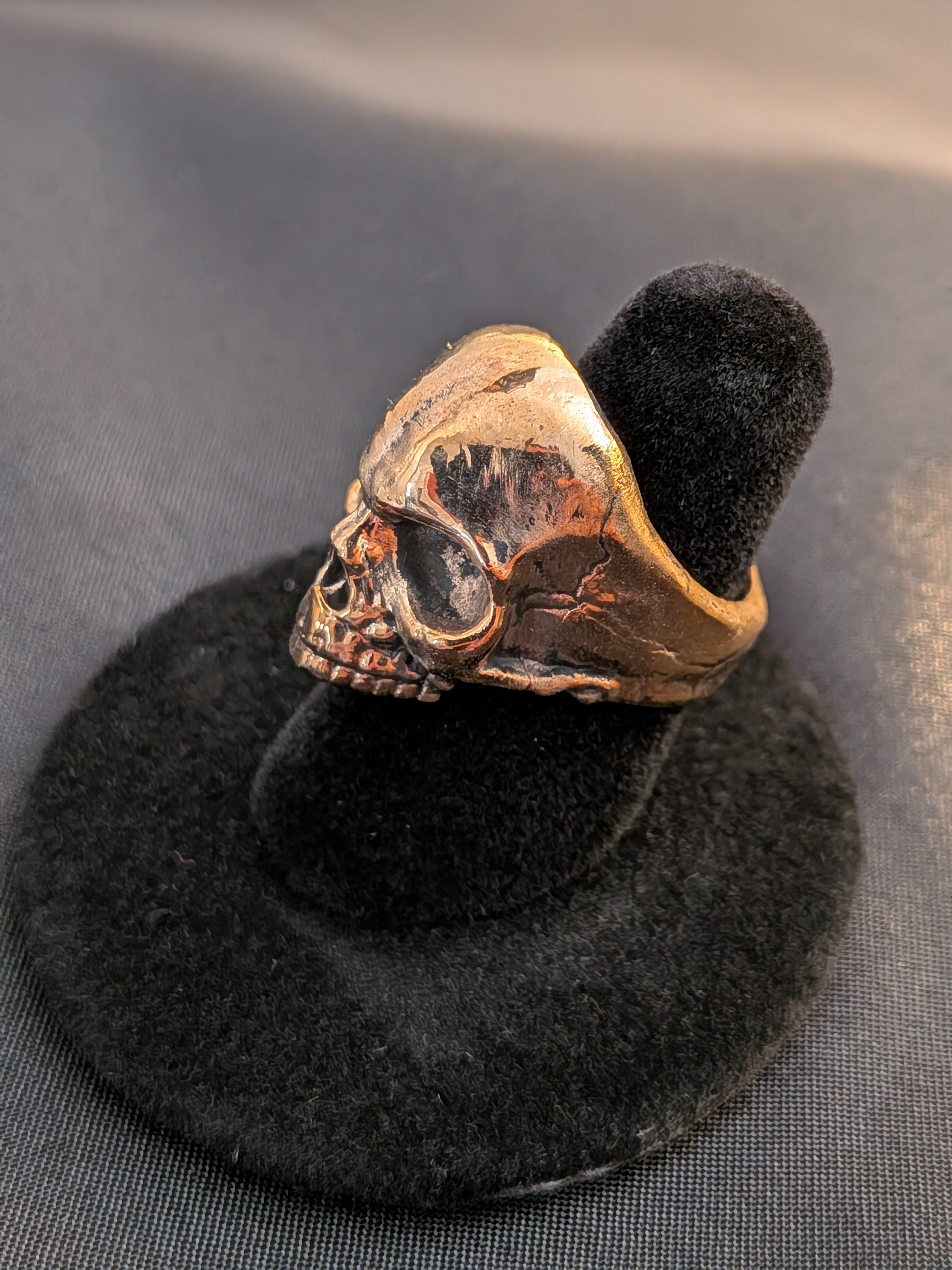 Half Skull Ring