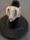Silver When Pigs Fly Ring