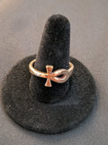 Ankh Cross Ring