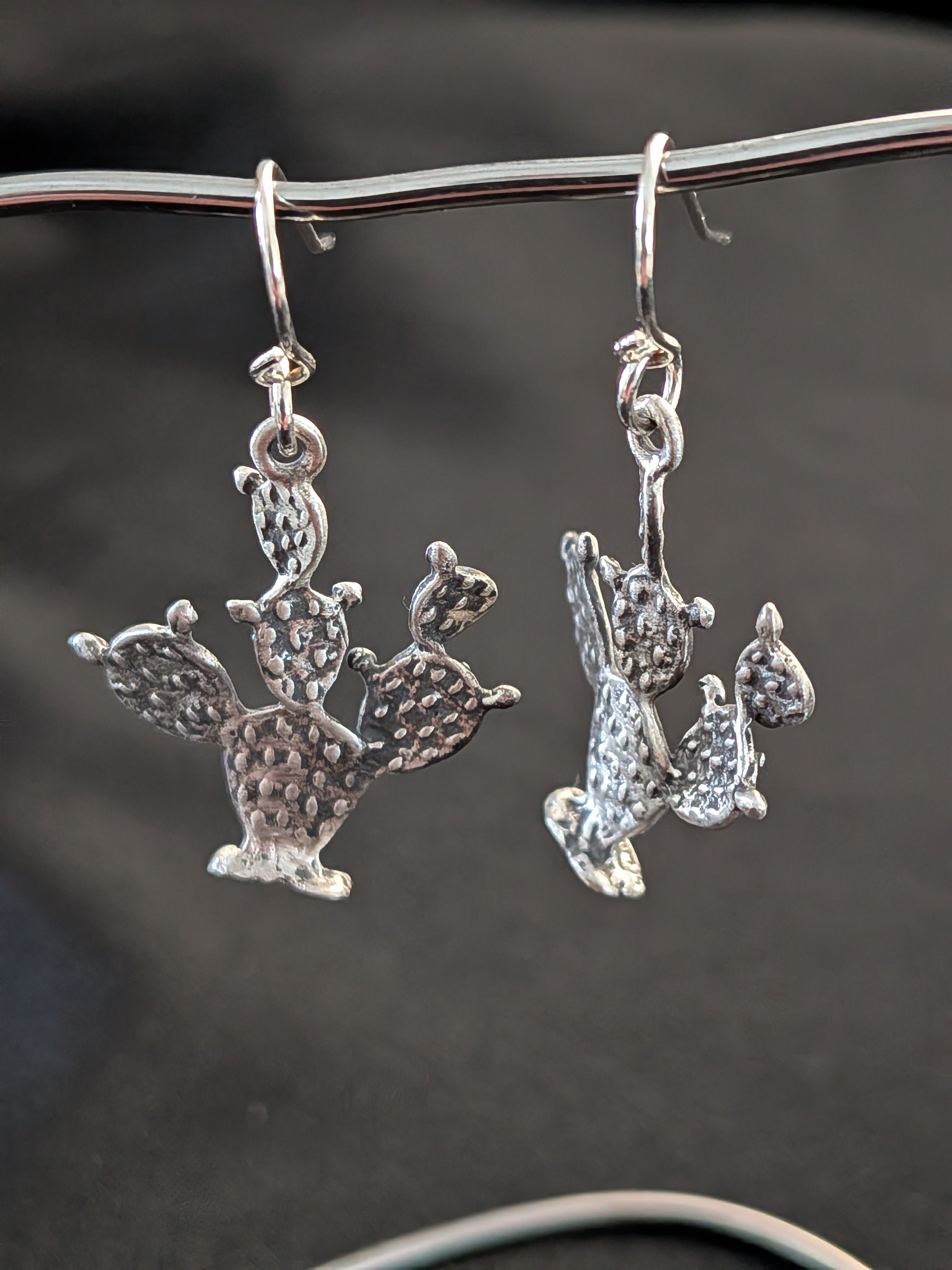 Prickly Pear Cactus Earrings