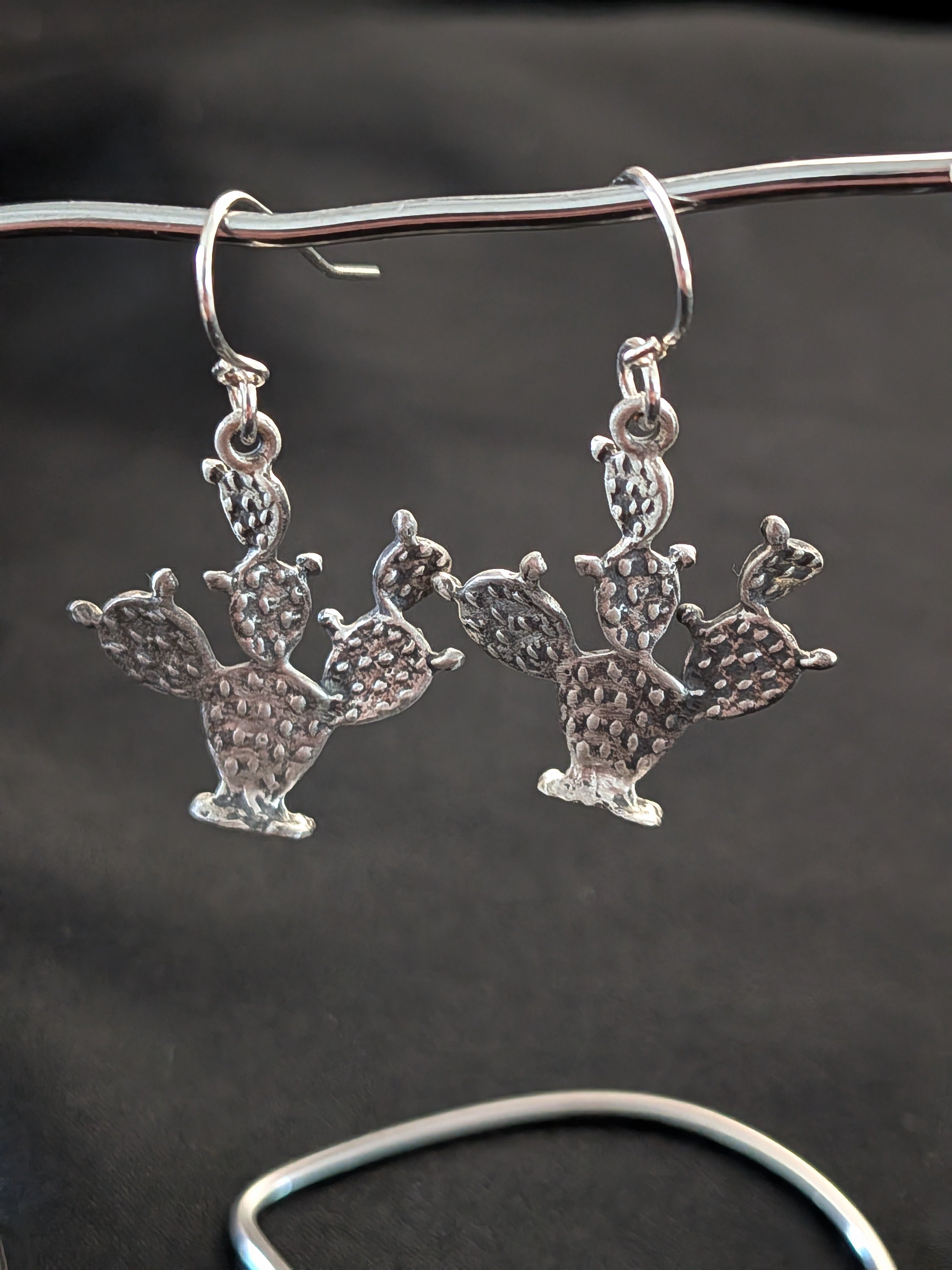 Prickly Pear Cactus Earrings