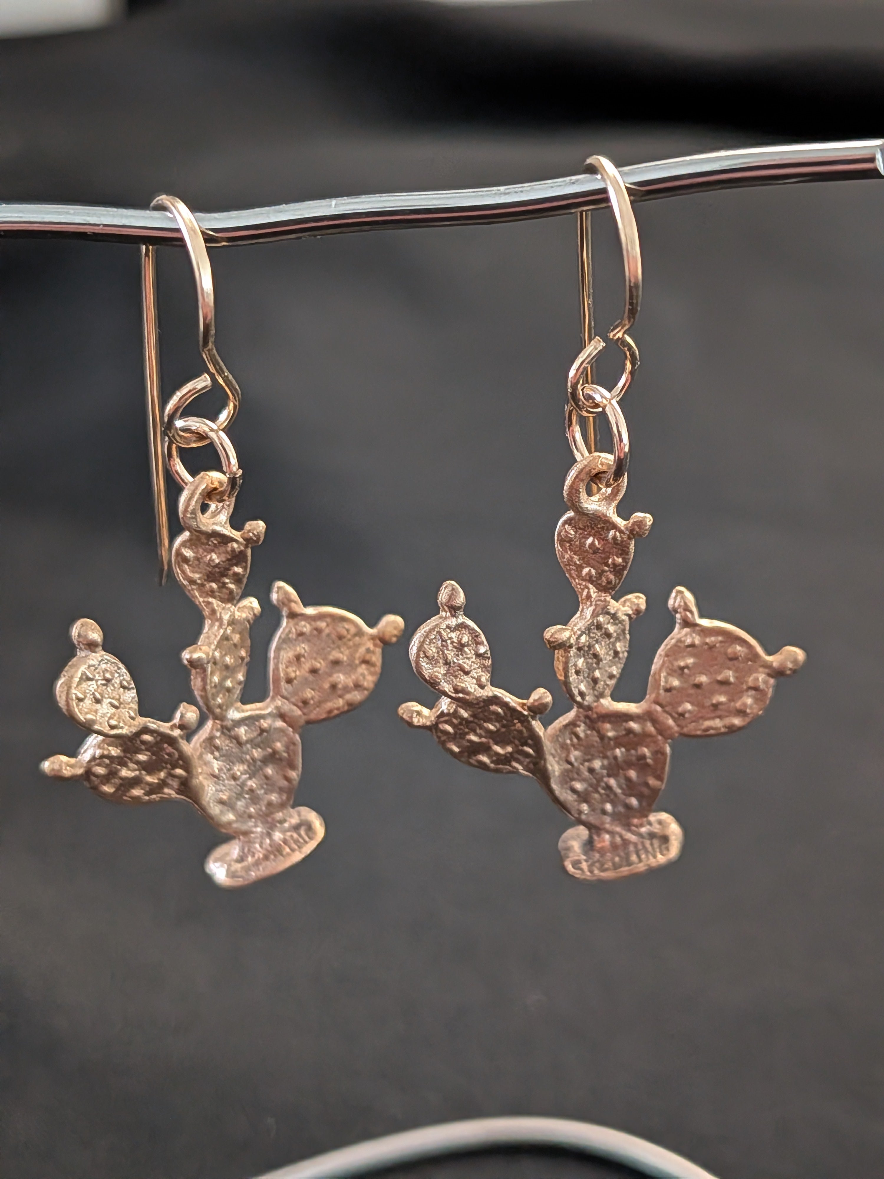 Prickly Pear Cactus Earrings