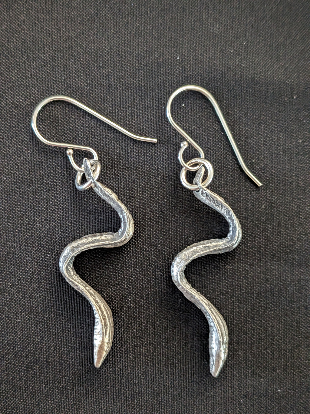 Metal  Moray Eel  Earrings