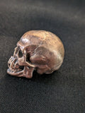 Side Profile Skull Metal Pin