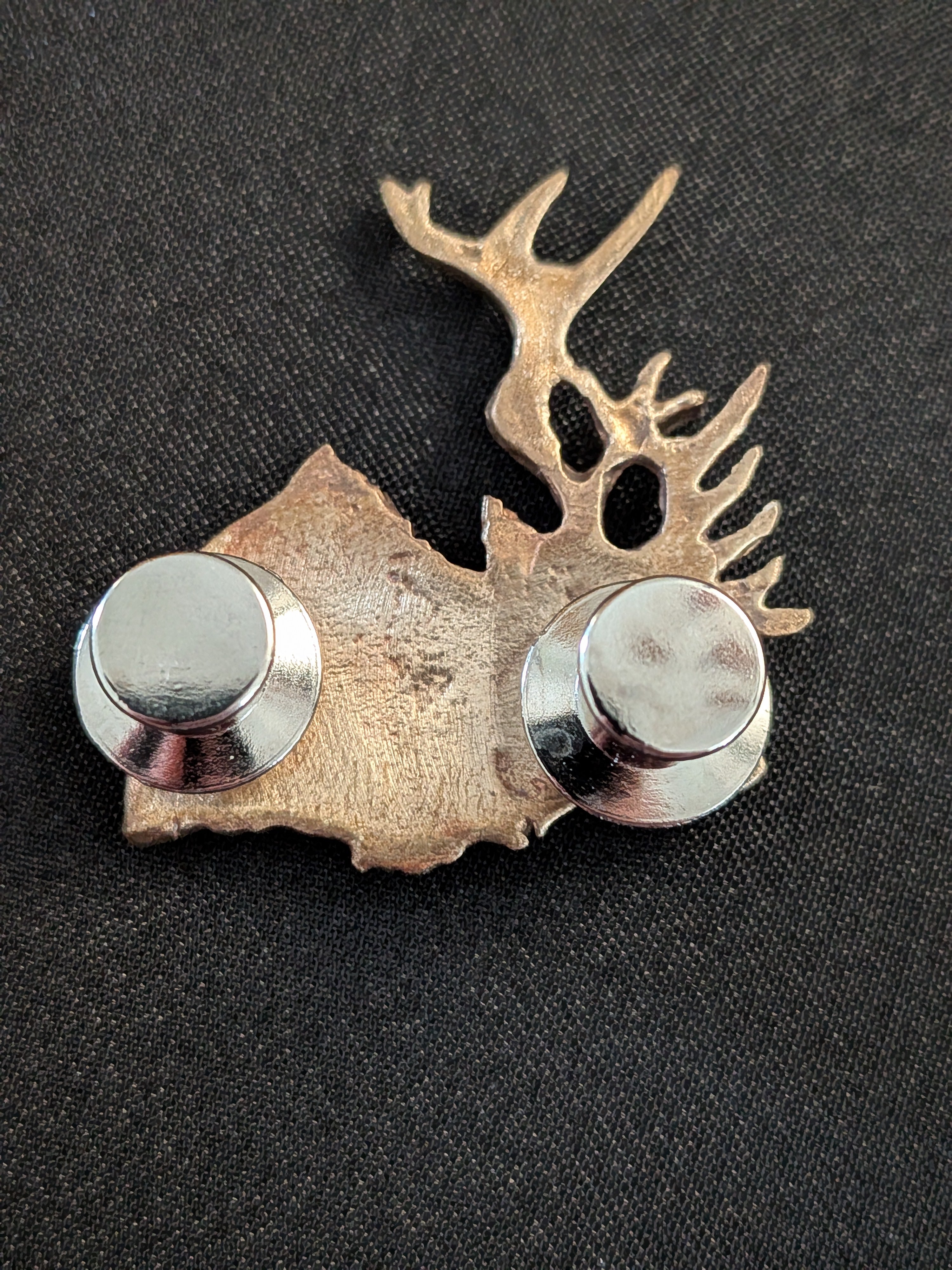Elk Antler Lapel Pin
