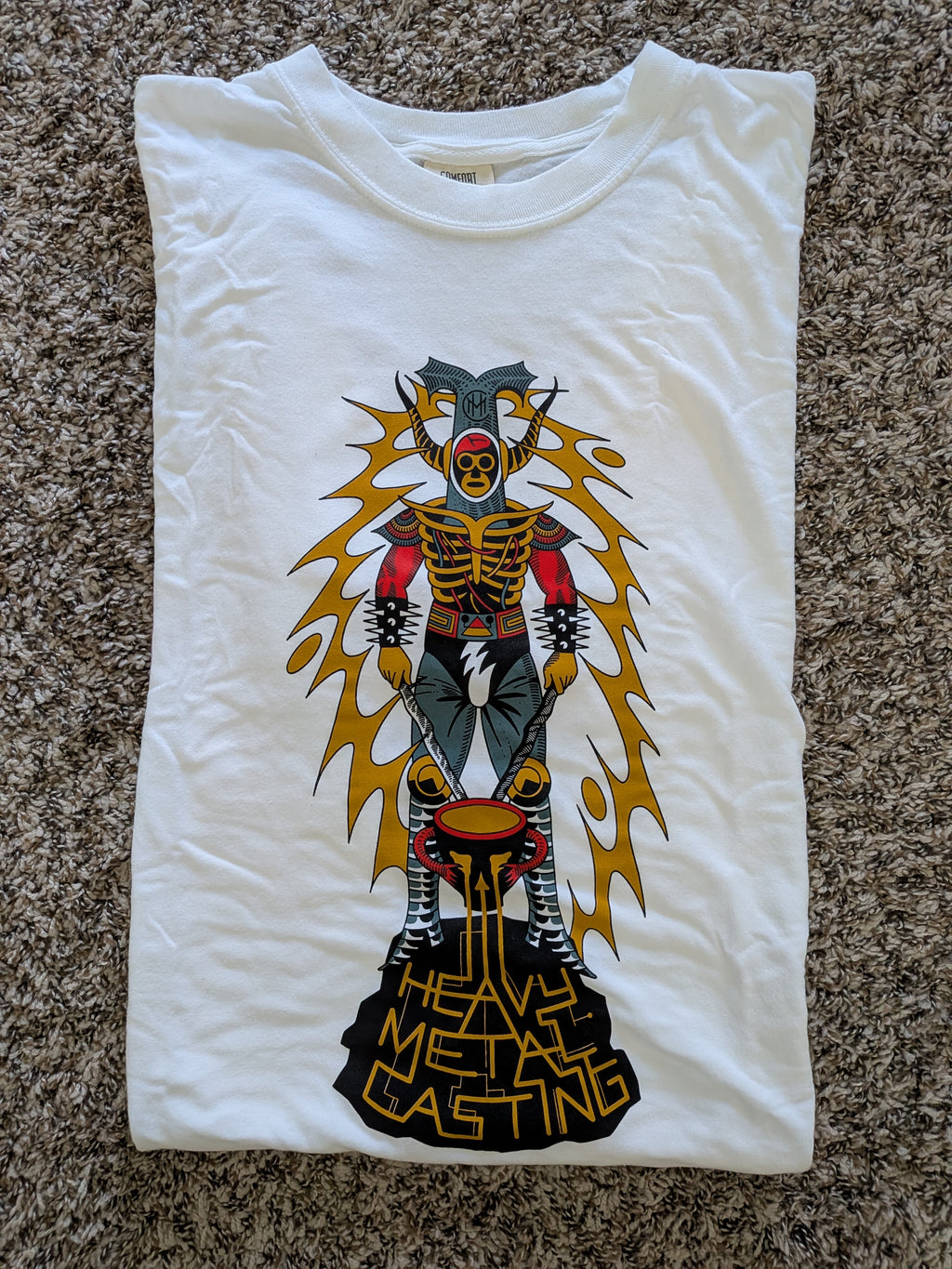 Heavy Metal Casting Graphic T-Shirt