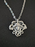 Silver Art Nouveau  Pendant