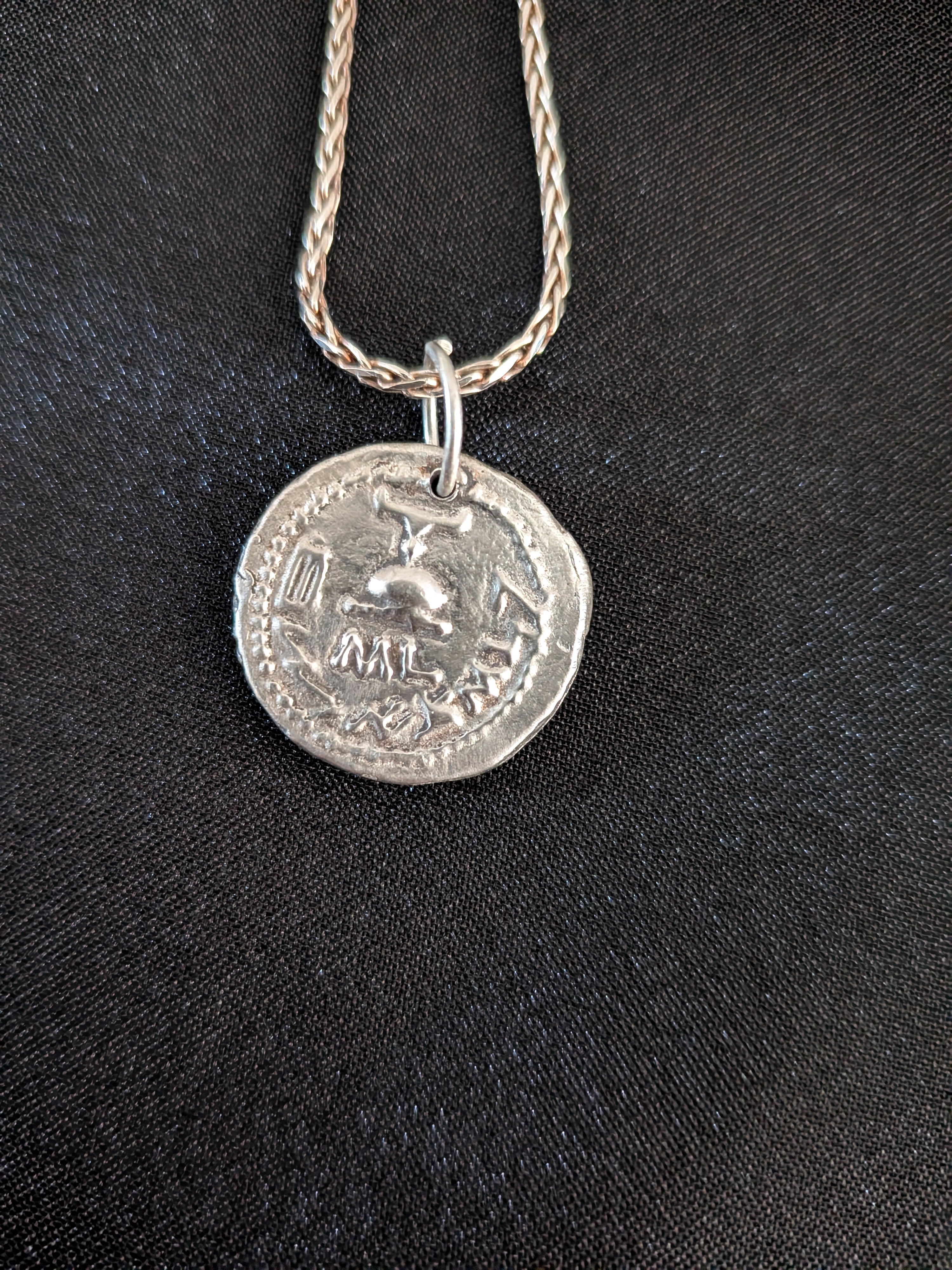 Ancient Coin Pendant