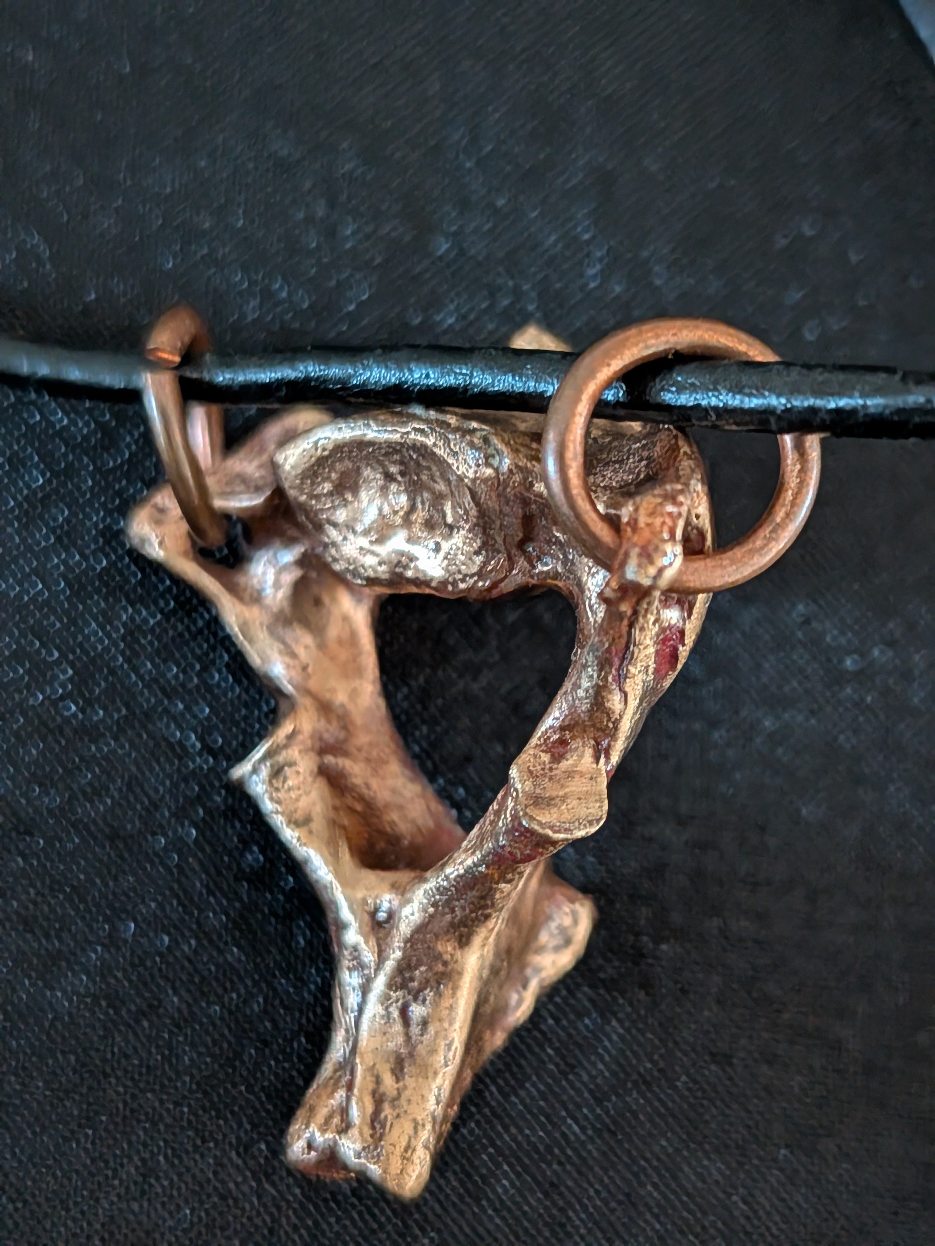 Beaver Vertebrae Pendant